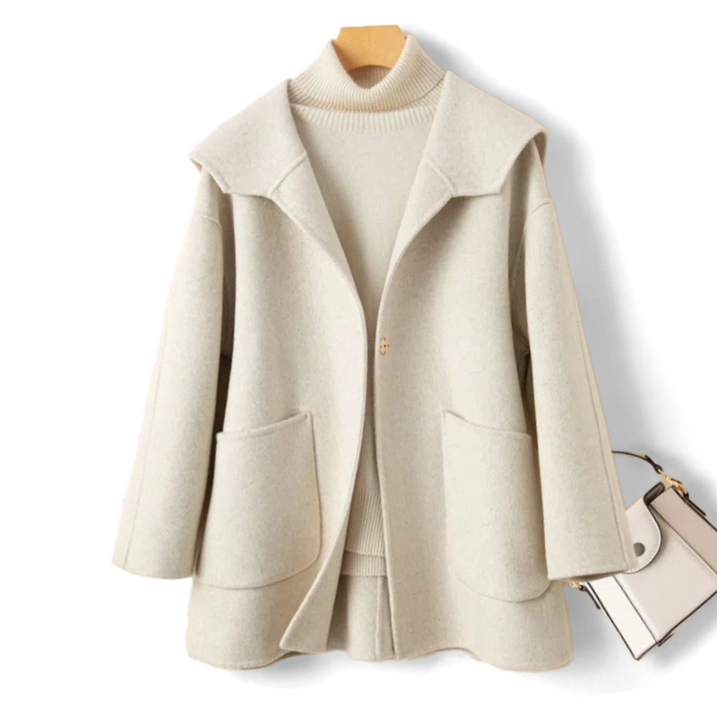 Chelsea Classic Cashmere Wool Trench Coat