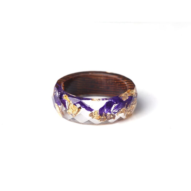 Melinda Melina Wooden Floral Ring