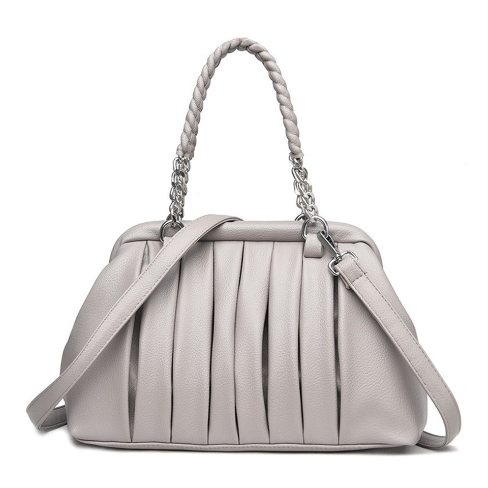 Calienne Elegant Vintage Clasp Bag