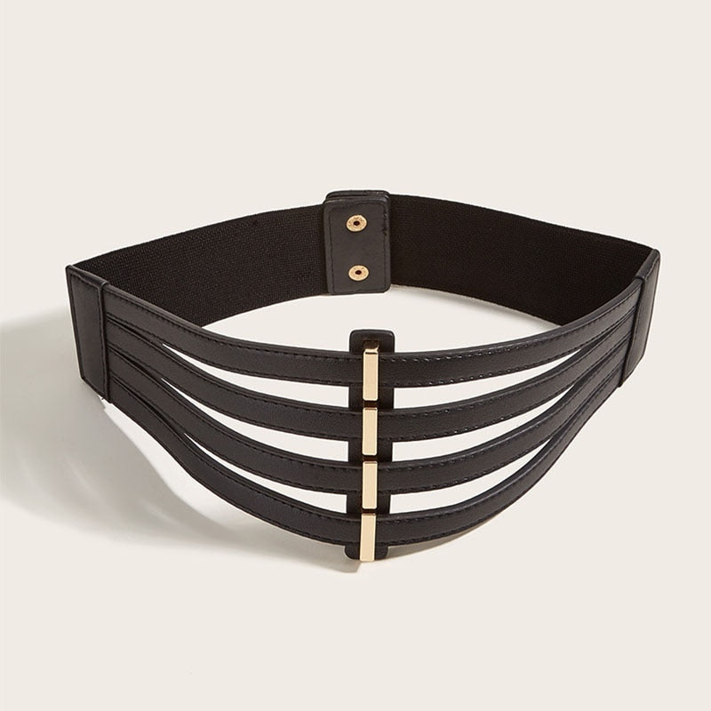 Marie-Caley Leather Corset Belt