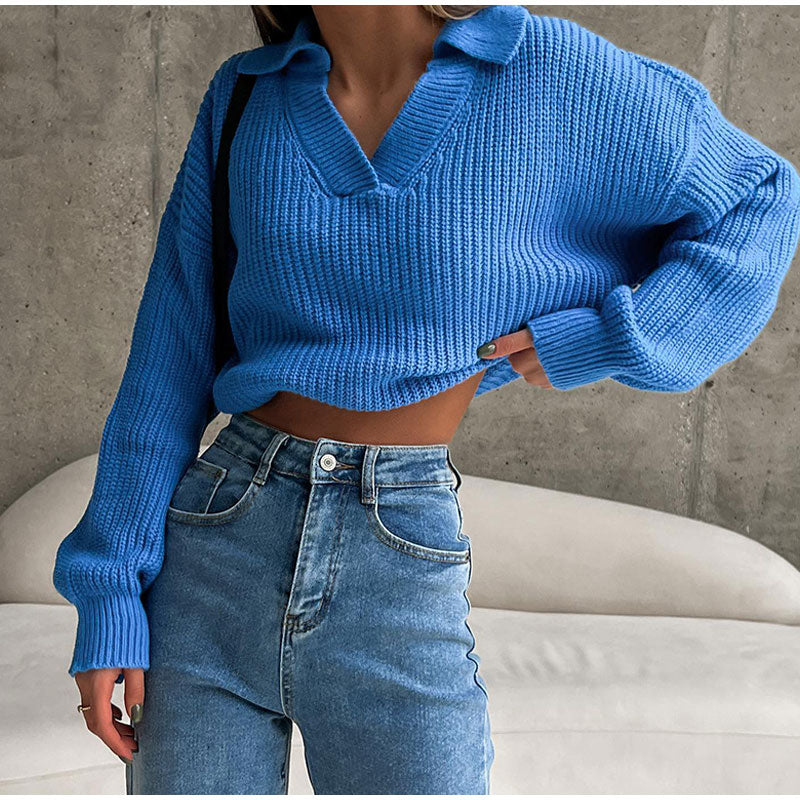 Marie-Caley V-Neck Sweater