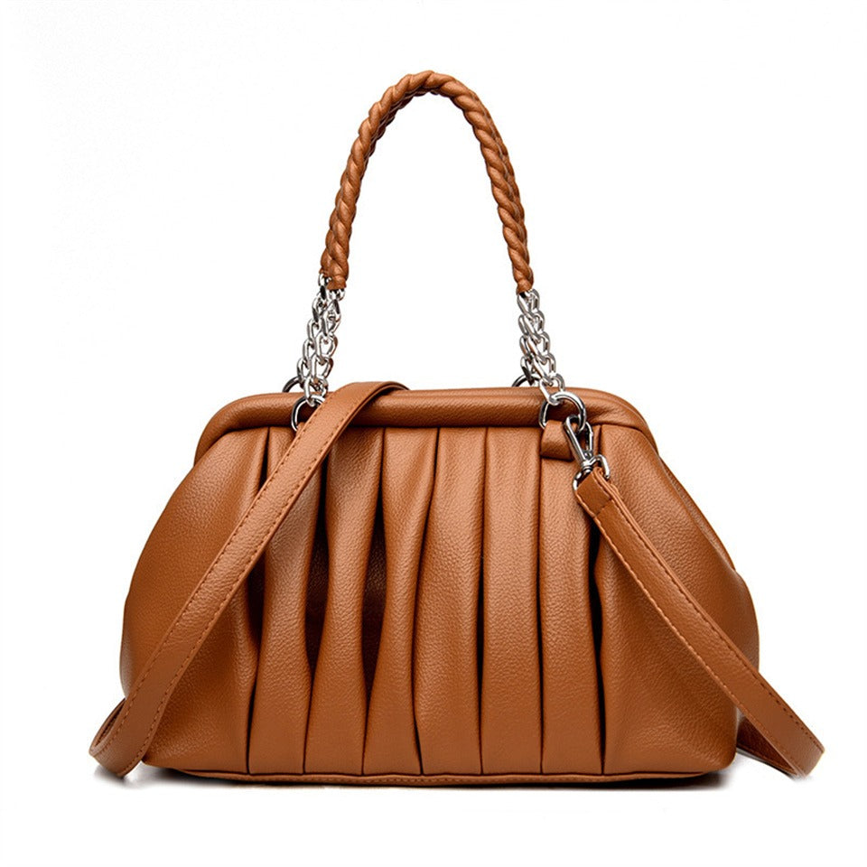 Calienne Elegant Vintage Clasp Bag