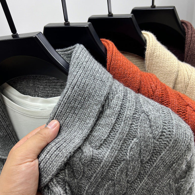 Hearth 100% Merino Ace Wool Cardigan