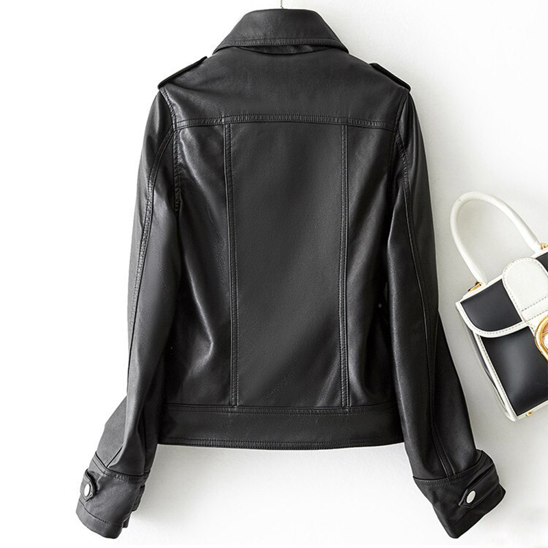 Marie-Caley Sleek Leather Jacket