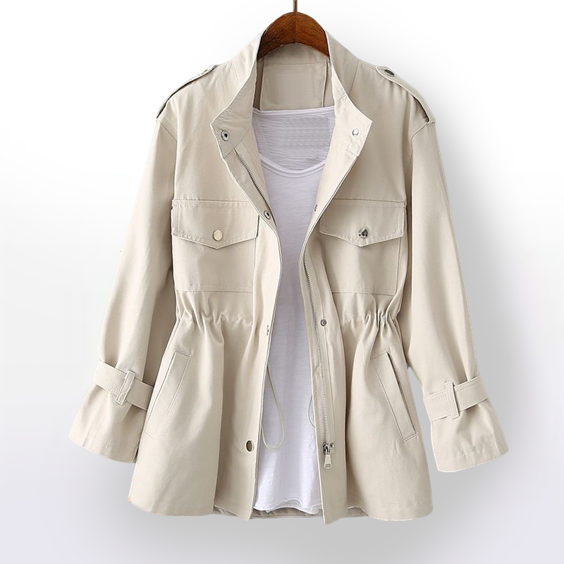 Emilia-Calou Minimalist Cotton Coat
