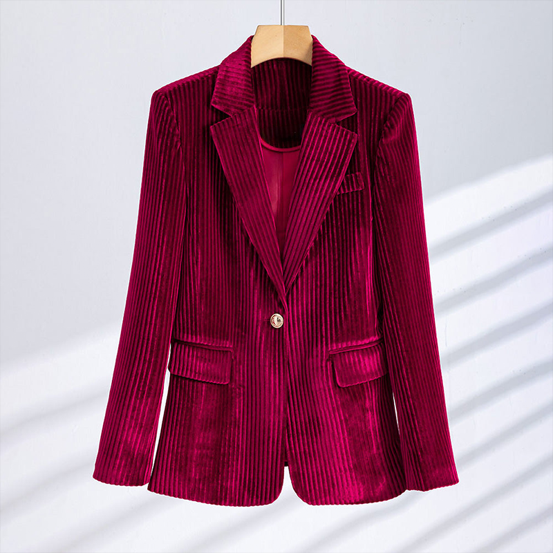 Viviana-Santoro™ Premium Velour Blazer