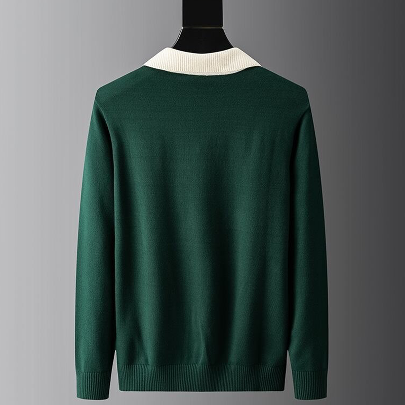 Tyler Relaxed Fit Polo Sweater