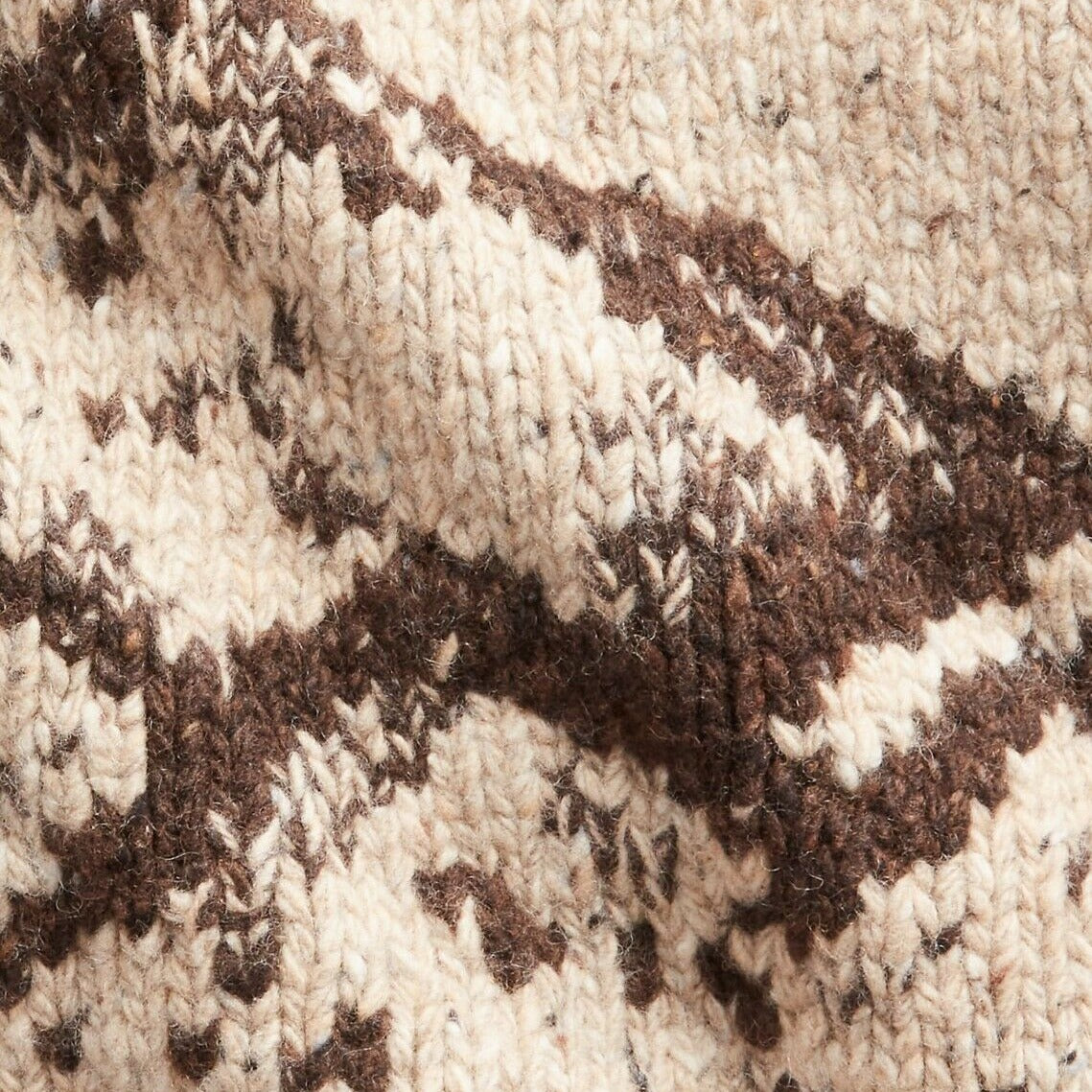 CANYON HAWK JACQUARD WOOL CARDIGAN