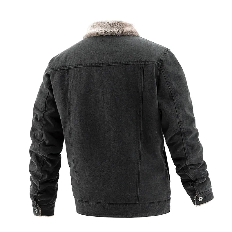 RIDGE RUNNER FLEECE LINED DENIM JACKET