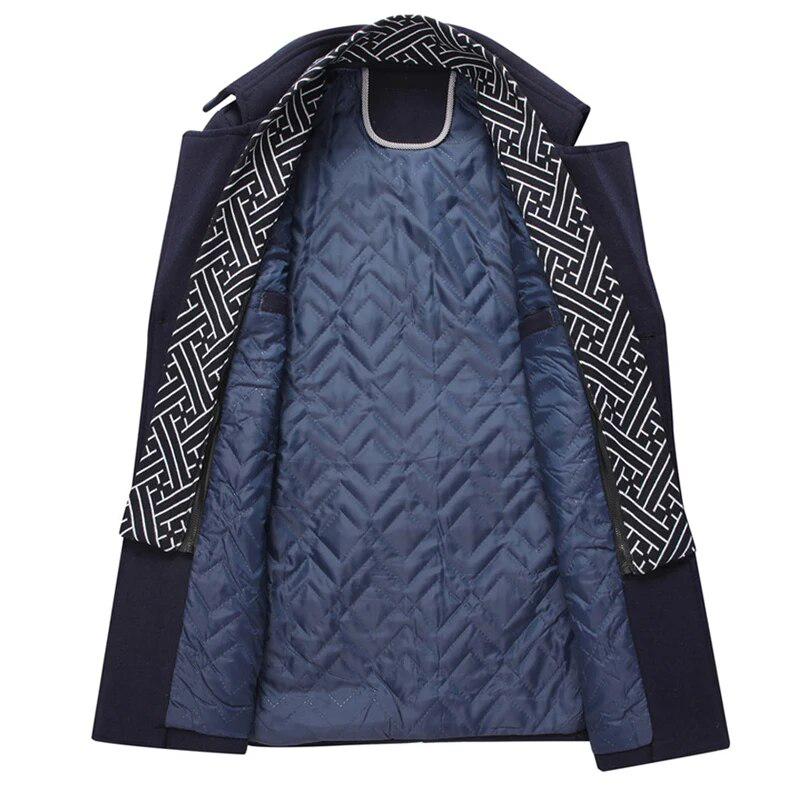 KENT DEVOÎR PRESTIGE LINED OVERCOAT