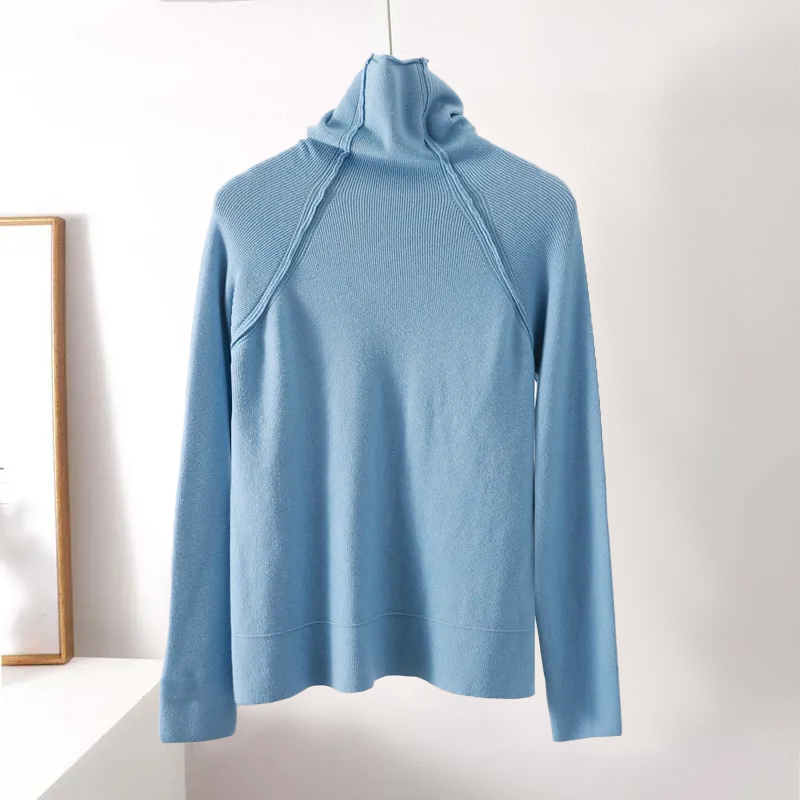 Ophelia Lotus™ Cotton Turtleneck