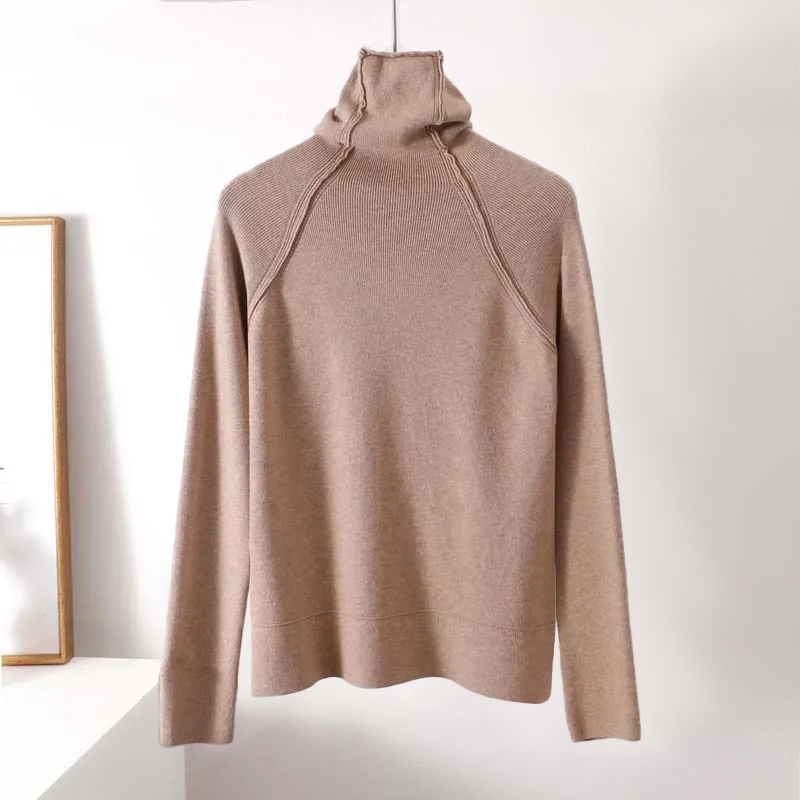 Ophelia Lotus™ Cotton Turtleneck