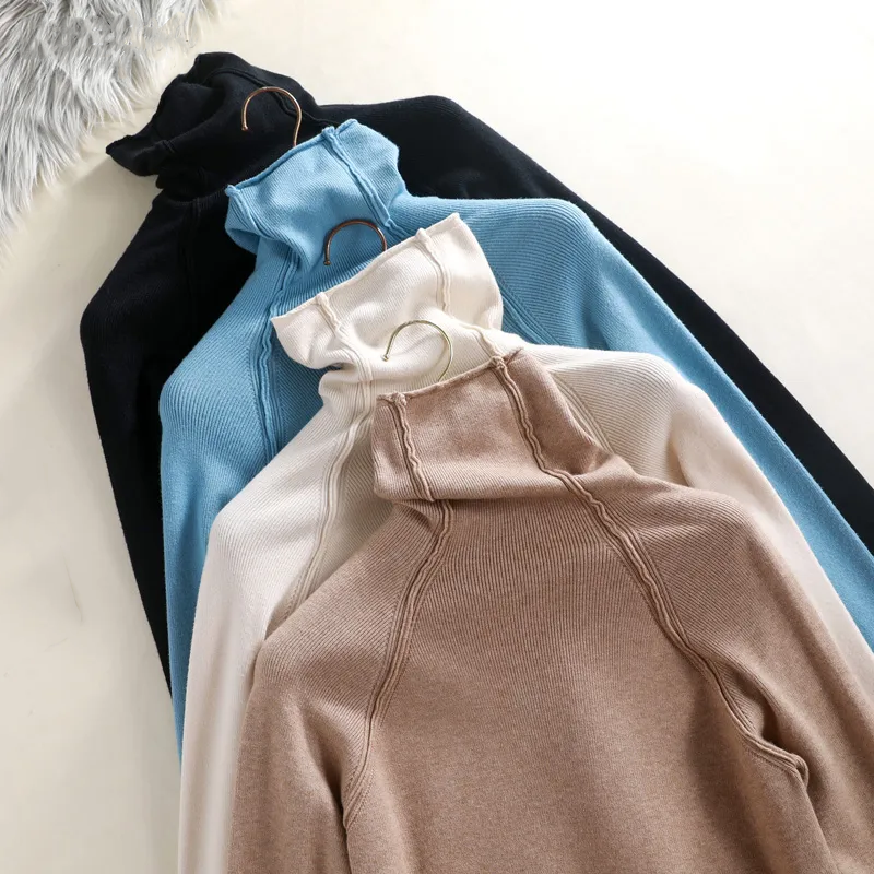 Ophelia Lotus™ Cotton Turtleneck