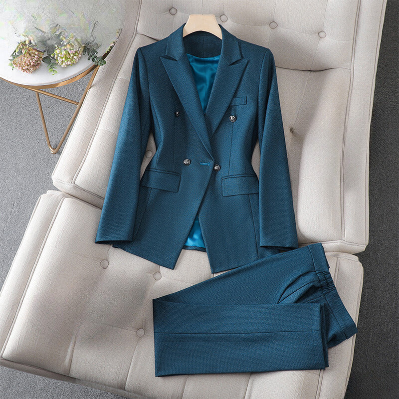 L'AURABLEND ELEGANT BLAZER SET BY VITTORIA VELURE™
