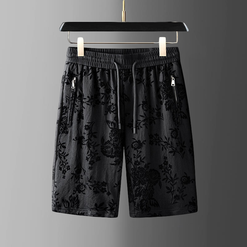 Lewis Luxe Embroidered Shorts