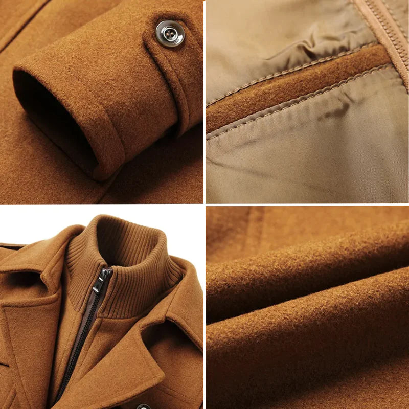 REMY-DOÎR PREMIUM VIRGIN WOOL OVERCOAT