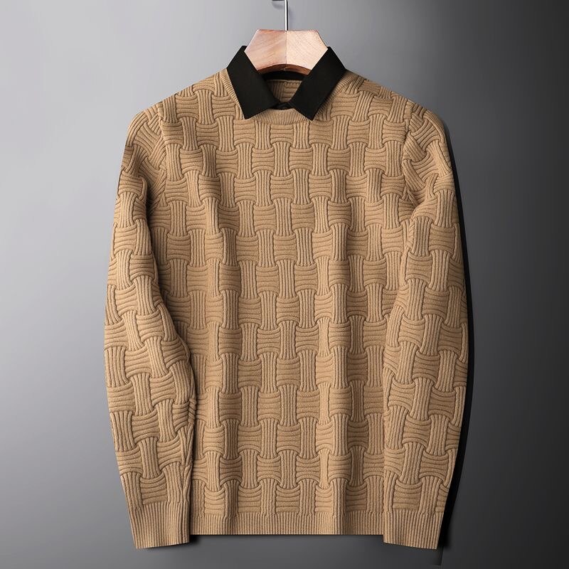 Hayden Chase Elegant Polo Sweater