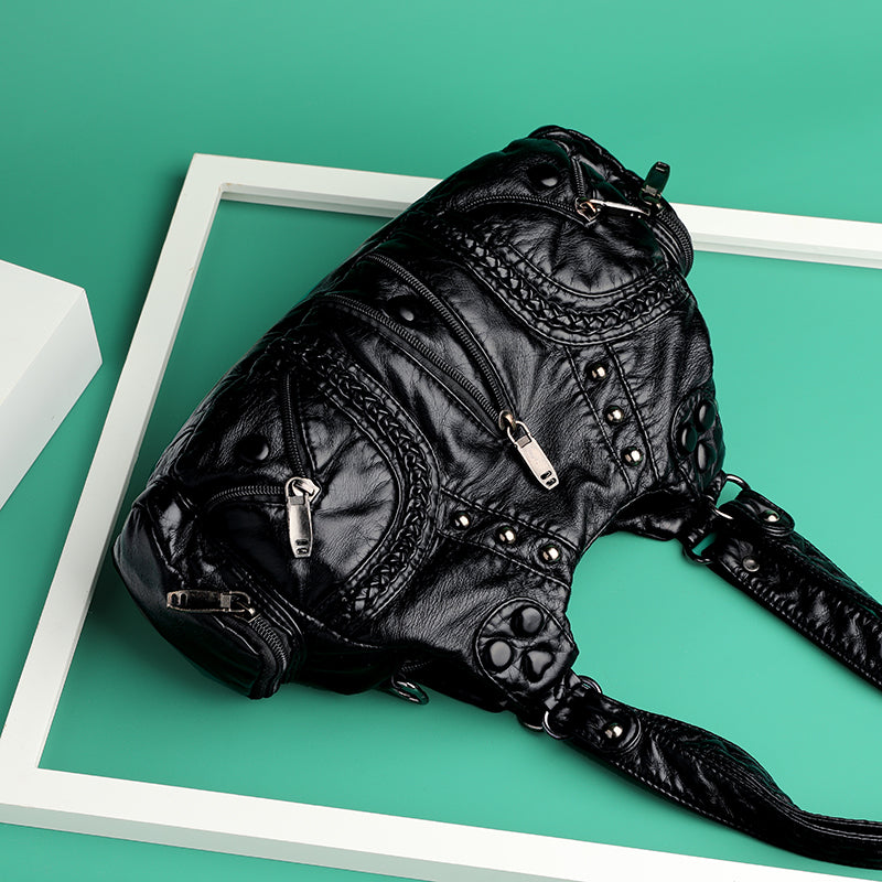 PERSEPHONE-HAUTE® LEATHER CROSSBODY BAG