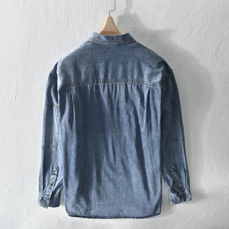 Napoliani Litebreeze™ Classic Denim Shirt