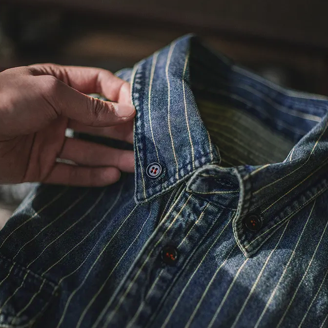 ROCKFELLA SELVEDGE DENIM SHIRT