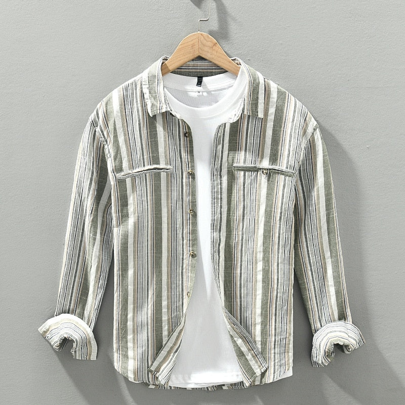 Moriso PrestigeCraft™ Contemporary Linen Shirt