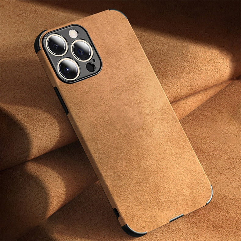 XenoFrameVintageVeganLeatherIphoneCase