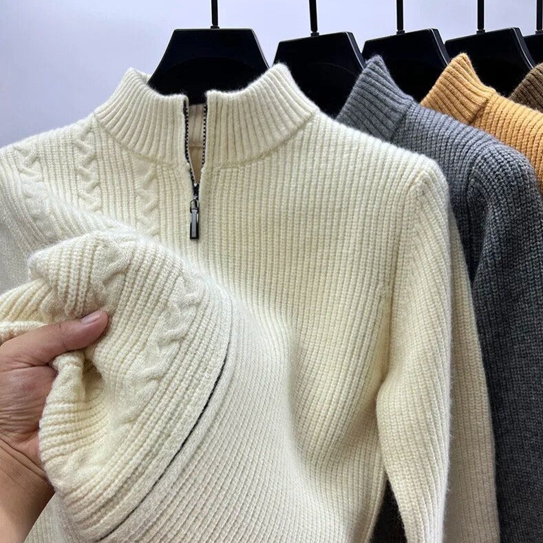REMY-DOÎR PREMIUM VIRGIN WOOL SWEATER