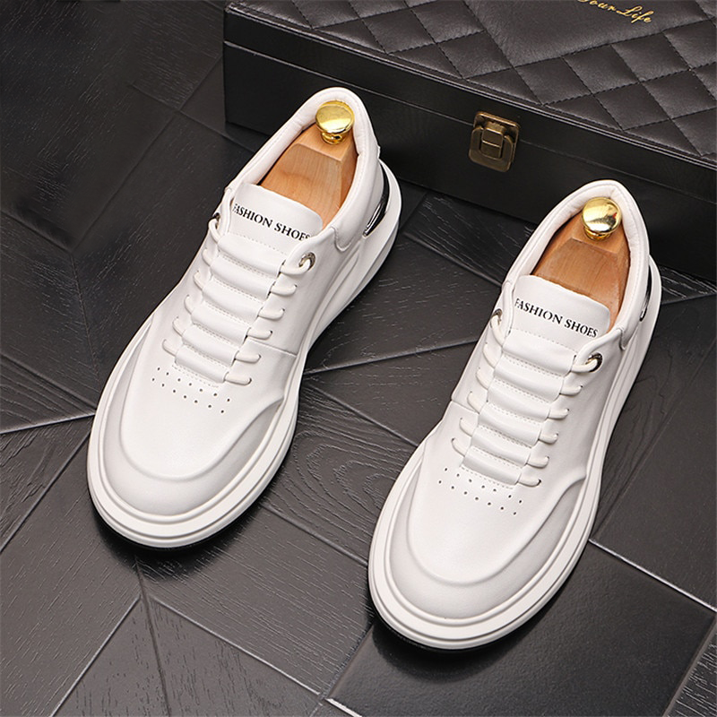 Milano-Caley Leather Platform Sneaker