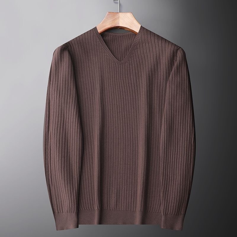 Luther Lightweight V-neck Sweater