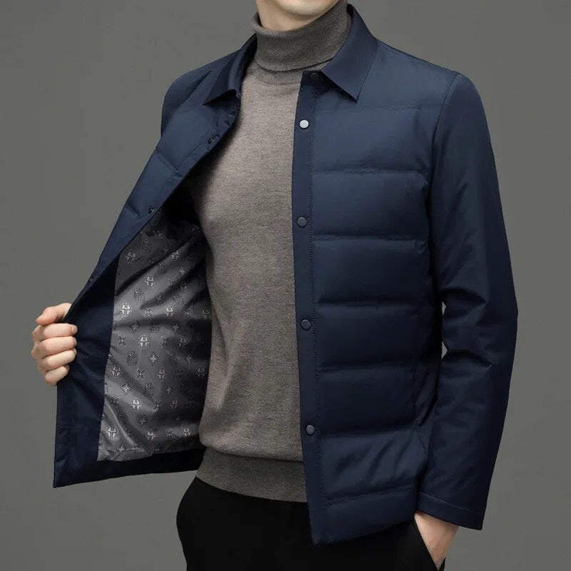 KINGS CROSS MONOGRAM DOWN JACKET