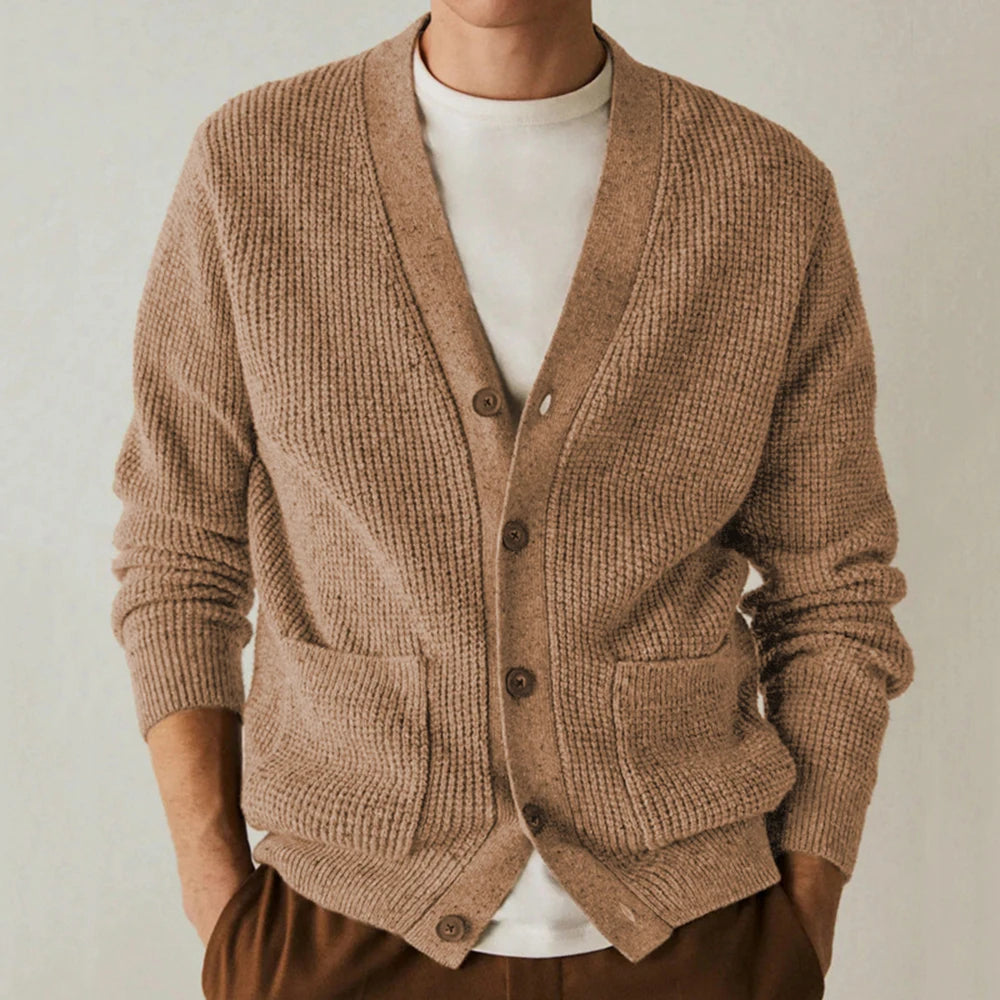REMY-SINCLAIRE 100% MERINO ACE WOOL CARDIGAN