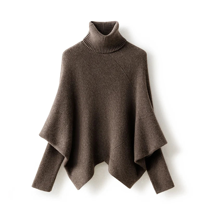 CASHMERE COUTURE TURTLENECK SWEATER