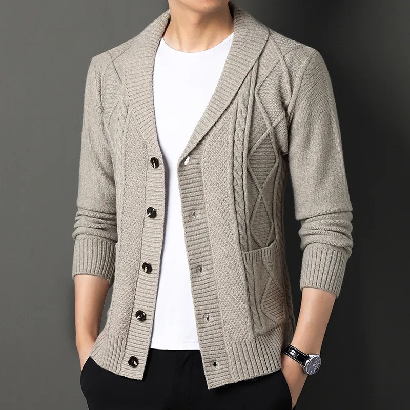 Lucianno Virgin Wool Cardigan