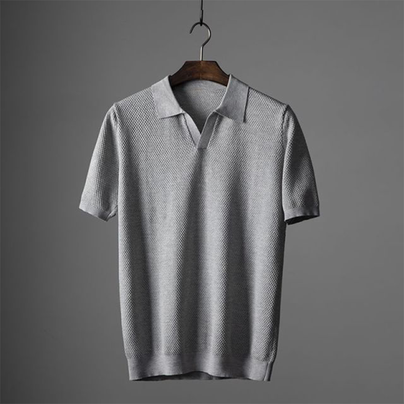 Tom Harding Knitted Polo Shirt