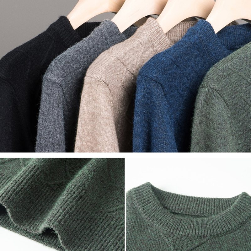 LUCIANNO BRUSHED WOOL SWEATER
