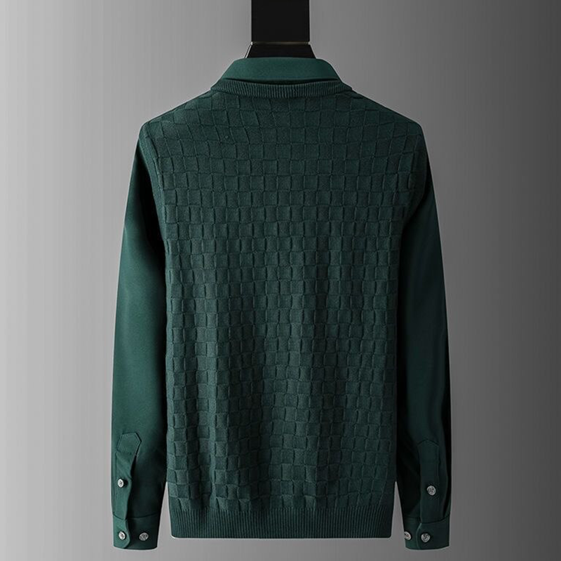 Milano-Calou Elegant Polo Sweater