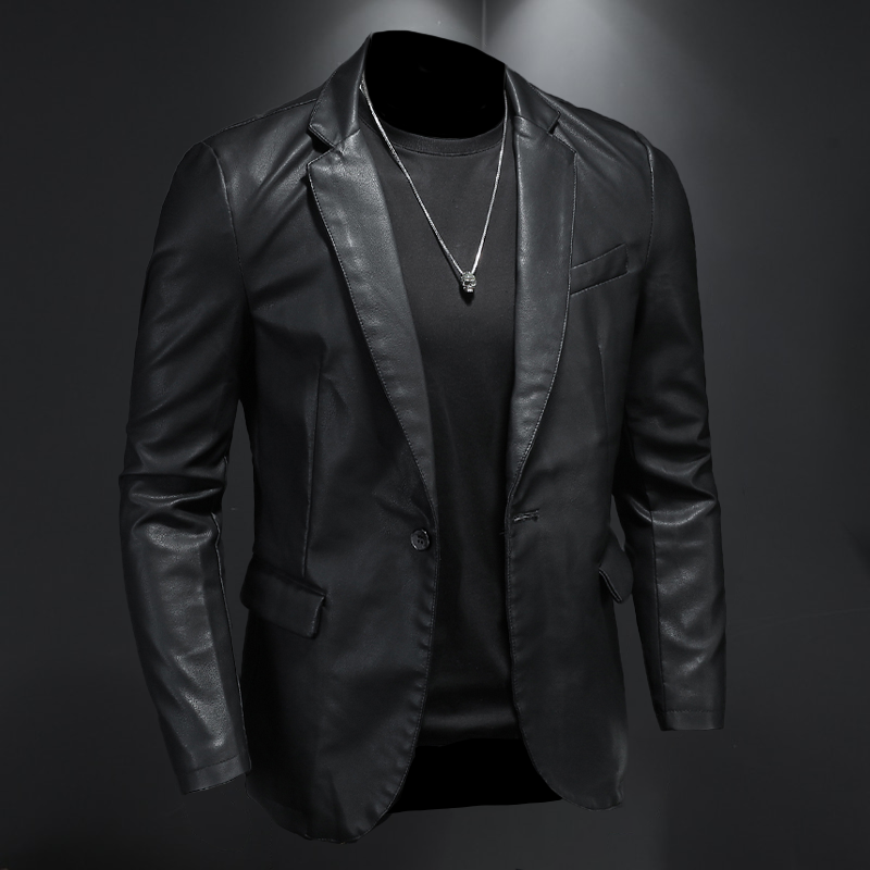 Milano-Calou Elegant Leather Jacket