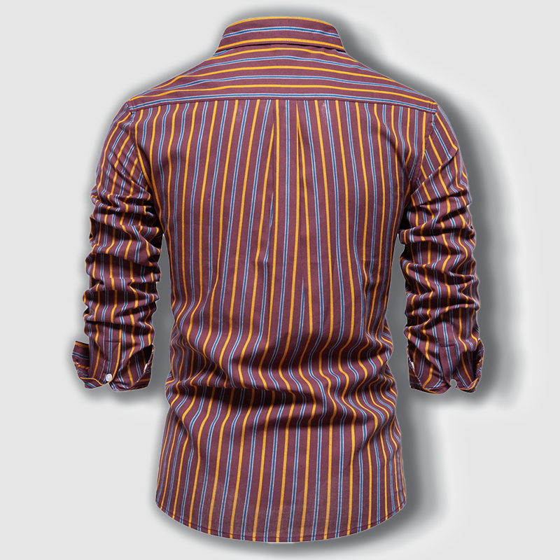Antionio-Luca Timeless Striped Shirt