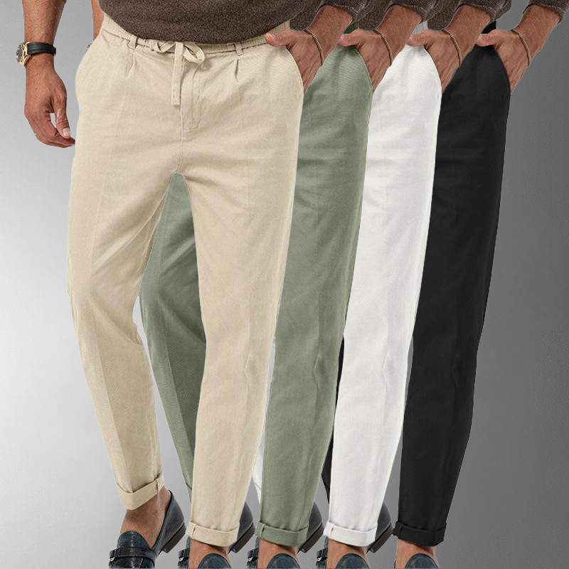 Tom Harding Breathable Linen Trousers