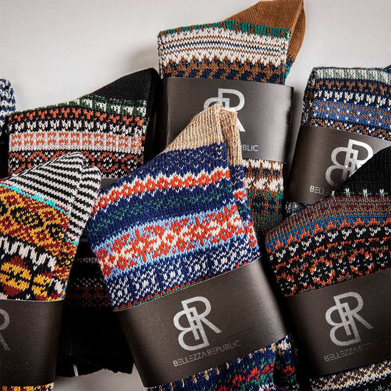 EDWARDS-SINCLAIR LISLE COTTON SOCKS