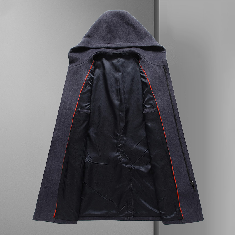 Preston Premium Hooded Trench Coat