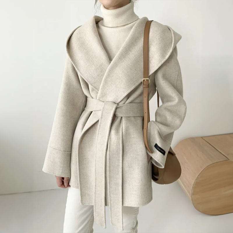 L'ATÉRIBELLE WOOLEN OVERCOAT BY VITTORIA-VELURE™
