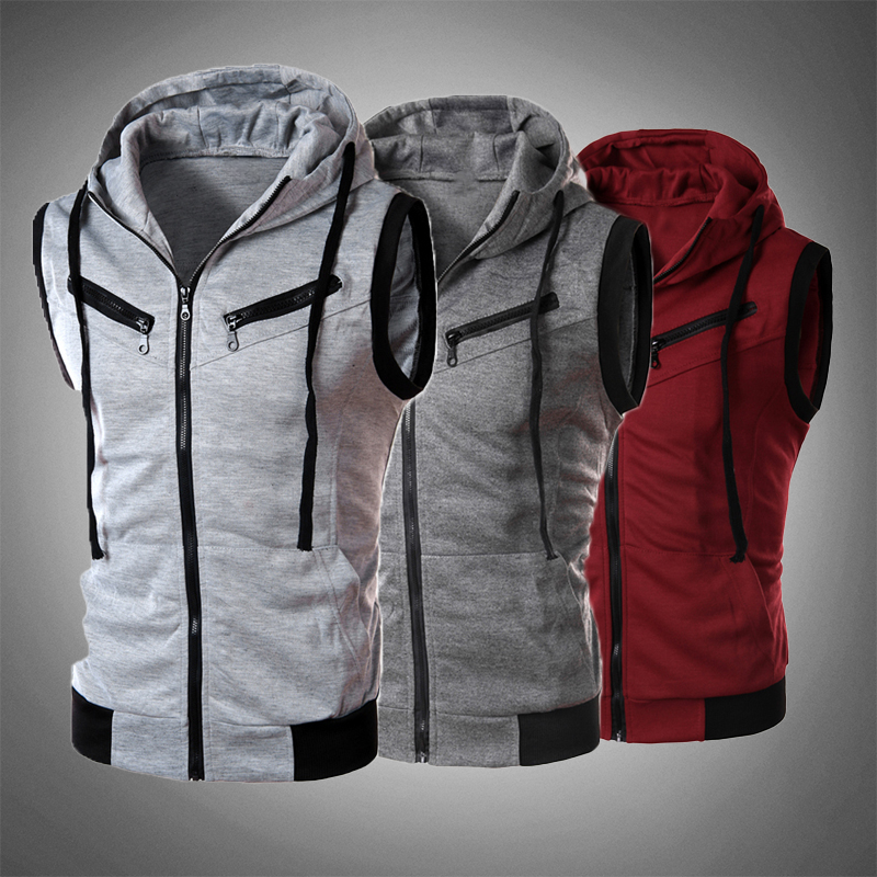 BRACIANNO SLIM-FIT HOODED VEST