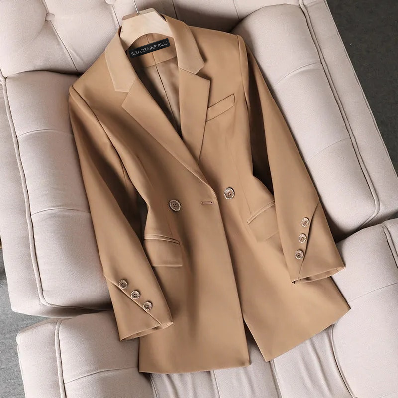 ELEGANT BUSINESS COAT BY VIOLETTE COUTURE™