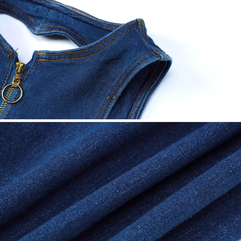 L'AMOURÉUSE DENIM JUMPSUIT