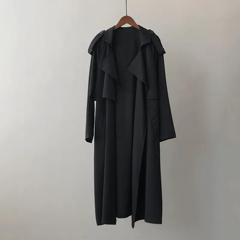 OPHELIA LOTUS™ SATIN TRENCH COAT