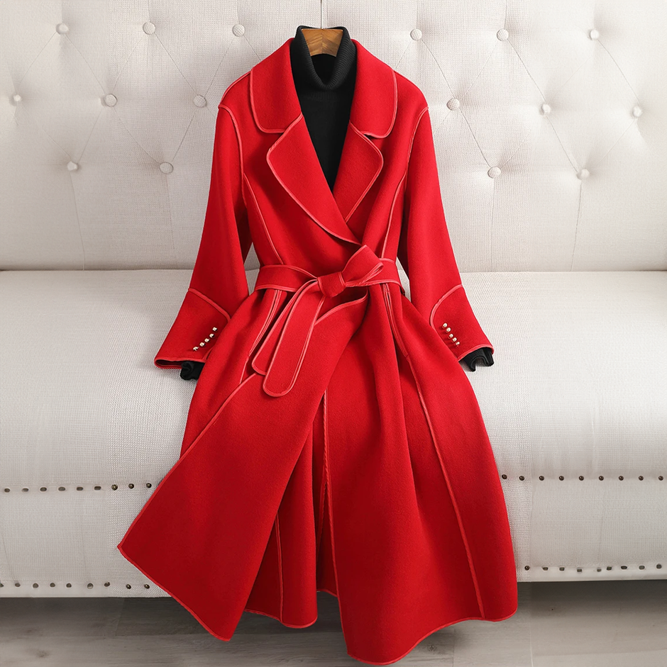 TOTÊME MERINO WOOL TRENCH COAT BY LILIAN-THOURAM™