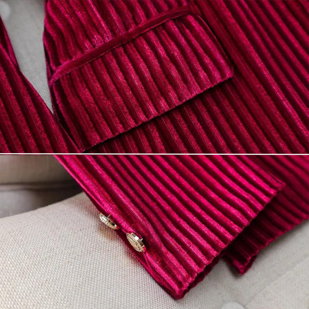 SCARLETT VELOURA™ ELEGANT BLAZER SET