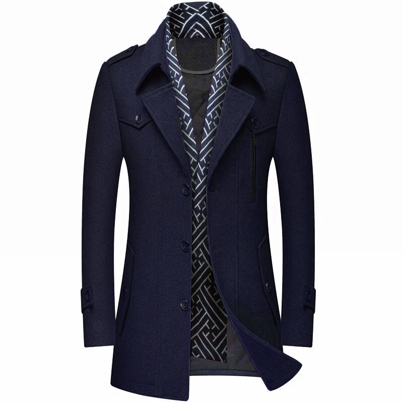 KENT DEVOÎR PRESTIGE LINED OVERCOAT