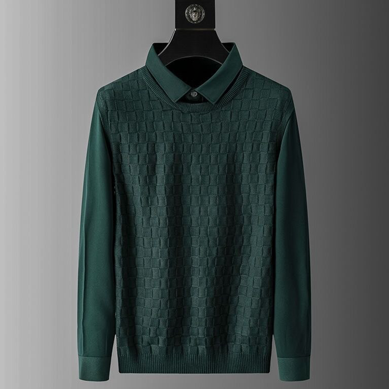 Milano-Calou Elegant Polo Sweater